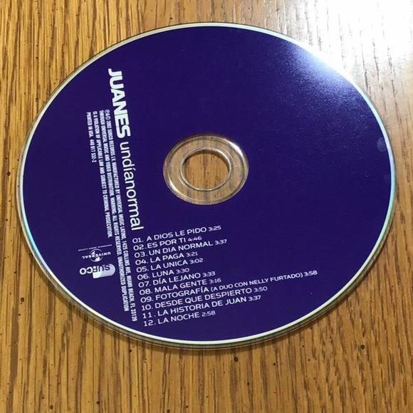 Juanes Other - Juanes Un Día Normal Audio CD Music